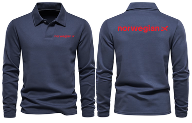 NORWEGIAN LONG SLEEVE POLO